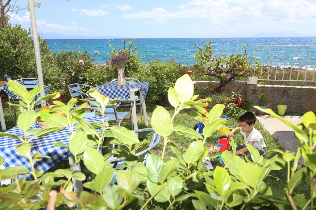 Akrogiali Hotel Plomari Exteriör bild